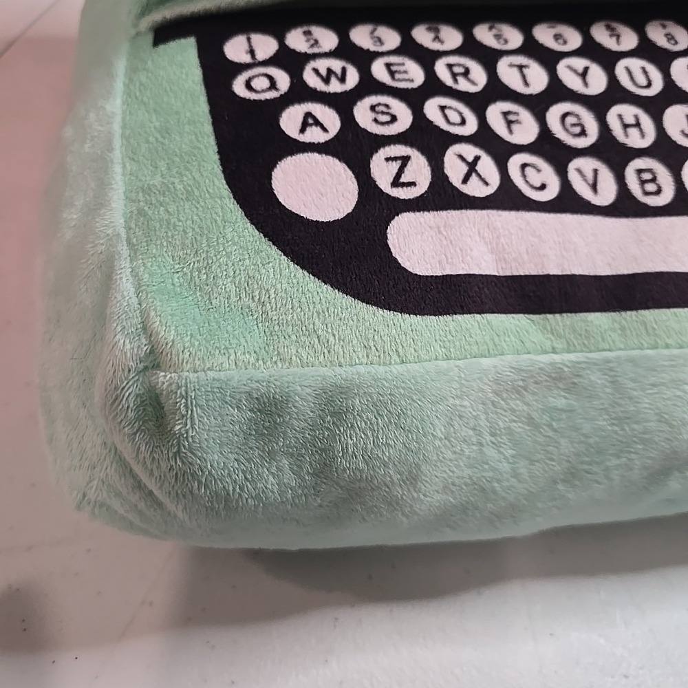 Teal Typewriter Plush Dan Dee Stuffed Toy Collectible Dandee - Picture 5 of 12